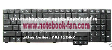 HP EliteBook 8740W Keyboard - New - Click Image to Close